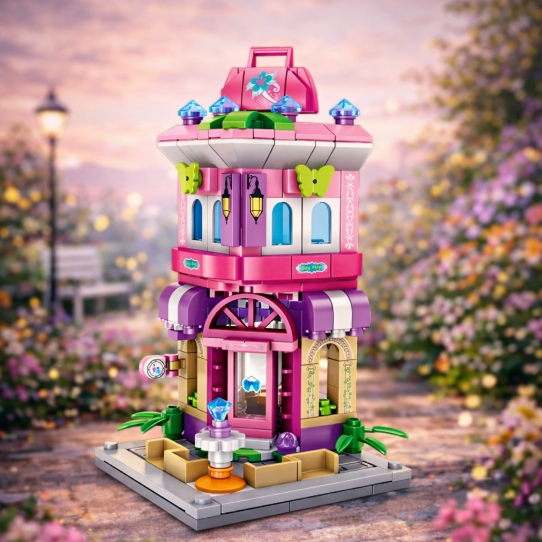 Mini Bricks Çanta Dükkanı Yapı Seti – 266 Parça