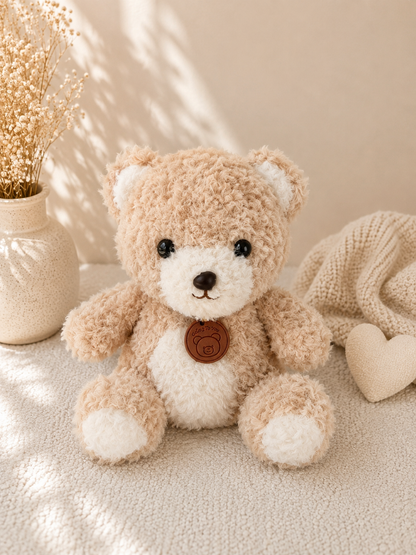 Minbricks Özel 28 CM Peluş Ayıcıklı Güllü Çekmeceli Hediye Kutusu