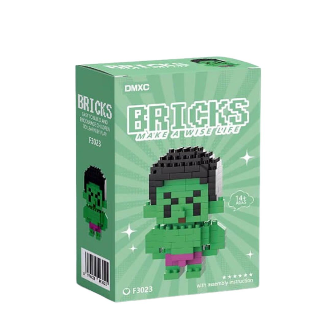 Hulk Green Mini MinBricks