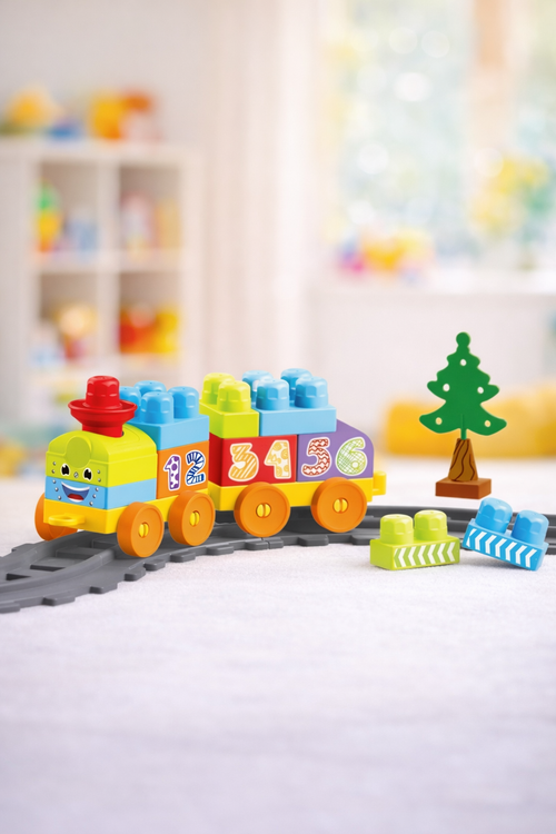 Sayıları Öğreten Eğitici Tren Seti - 36 Parça