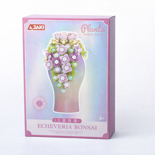 Vazolu Sakura Çiçek Bricks Yapım Seti