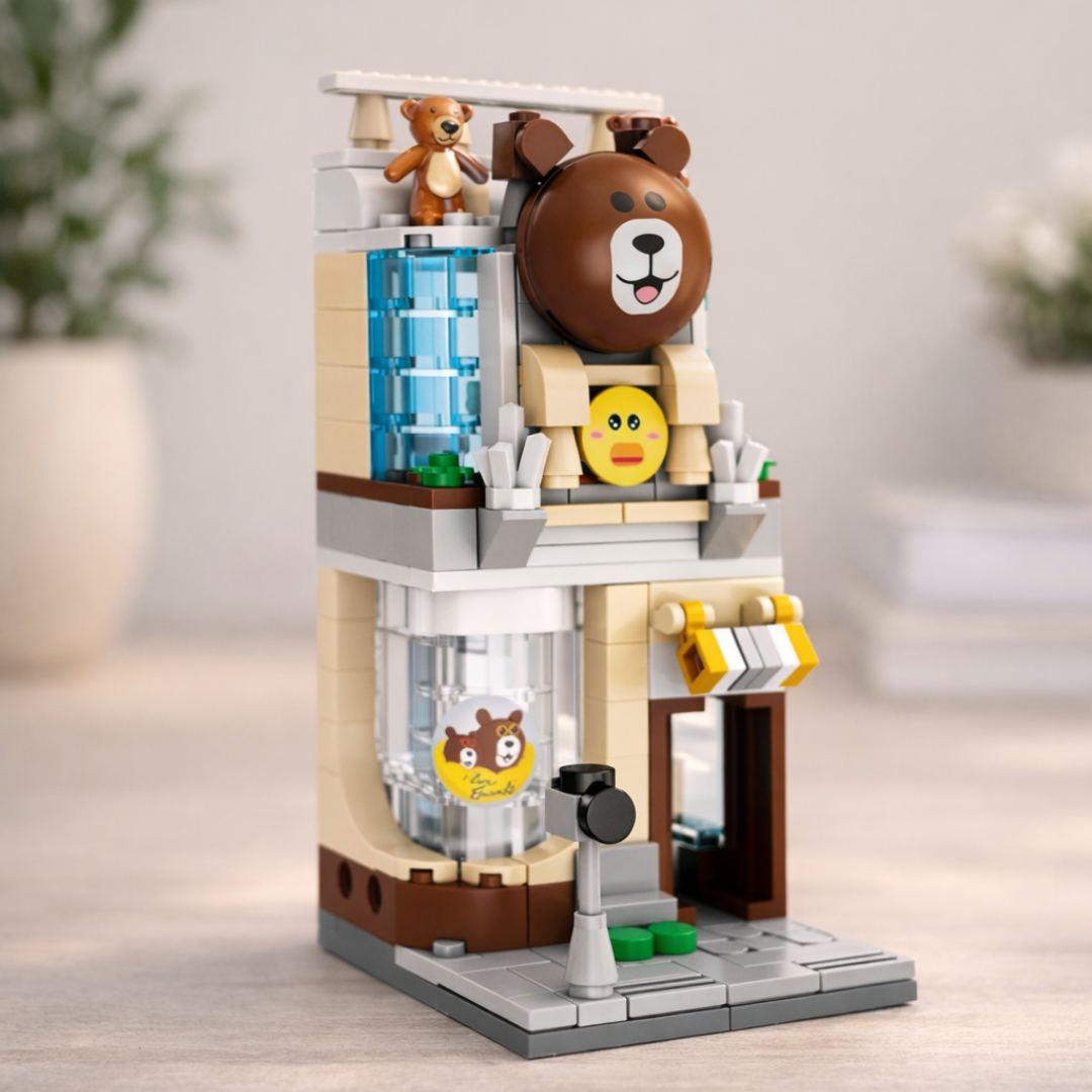 Mini Bricks Butik Dükkanı Yapı Seti – 249 Parça