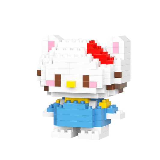 Hello Kitty Blue Mini MinBricks