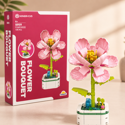 Minbricks Deluxe Hediye Kutusu – Solmayan Çiçek, Hobi Seti ve Sürpriz Hediyeler